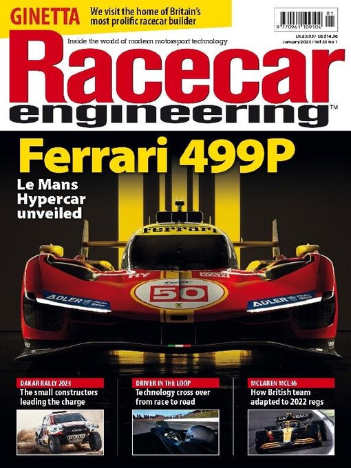 Title details for Racecar Engineering by Chelsea Magazine - Available